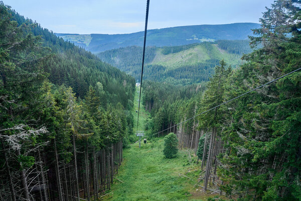 Lanovkou na Sněžku