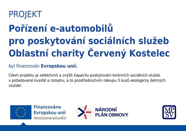 projekt Pořízení e-automobilů