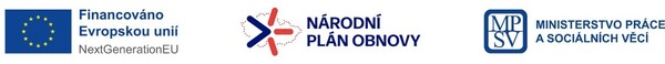 Loga EU, státní plánu obnovy a MPSV