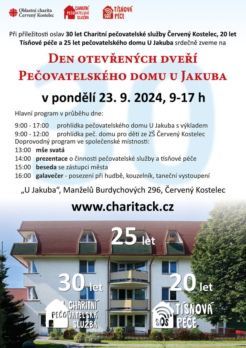 plakát - Den otevřených dveří CHPS