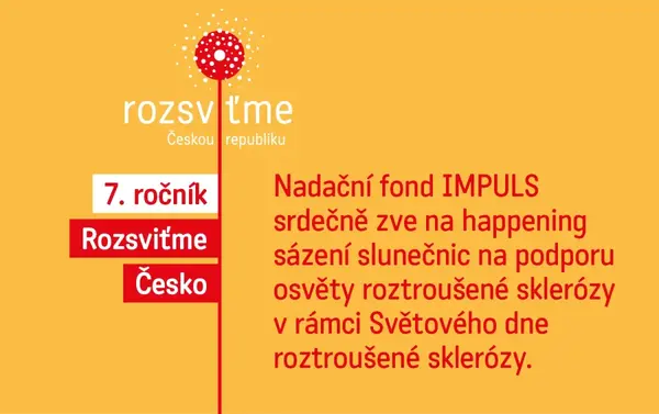 Nadační fond Impuls zve na happening sázení slunečnic