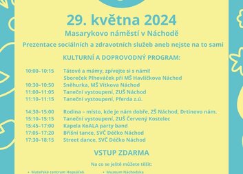 Účastníme se náchodského Dne pro rodinu